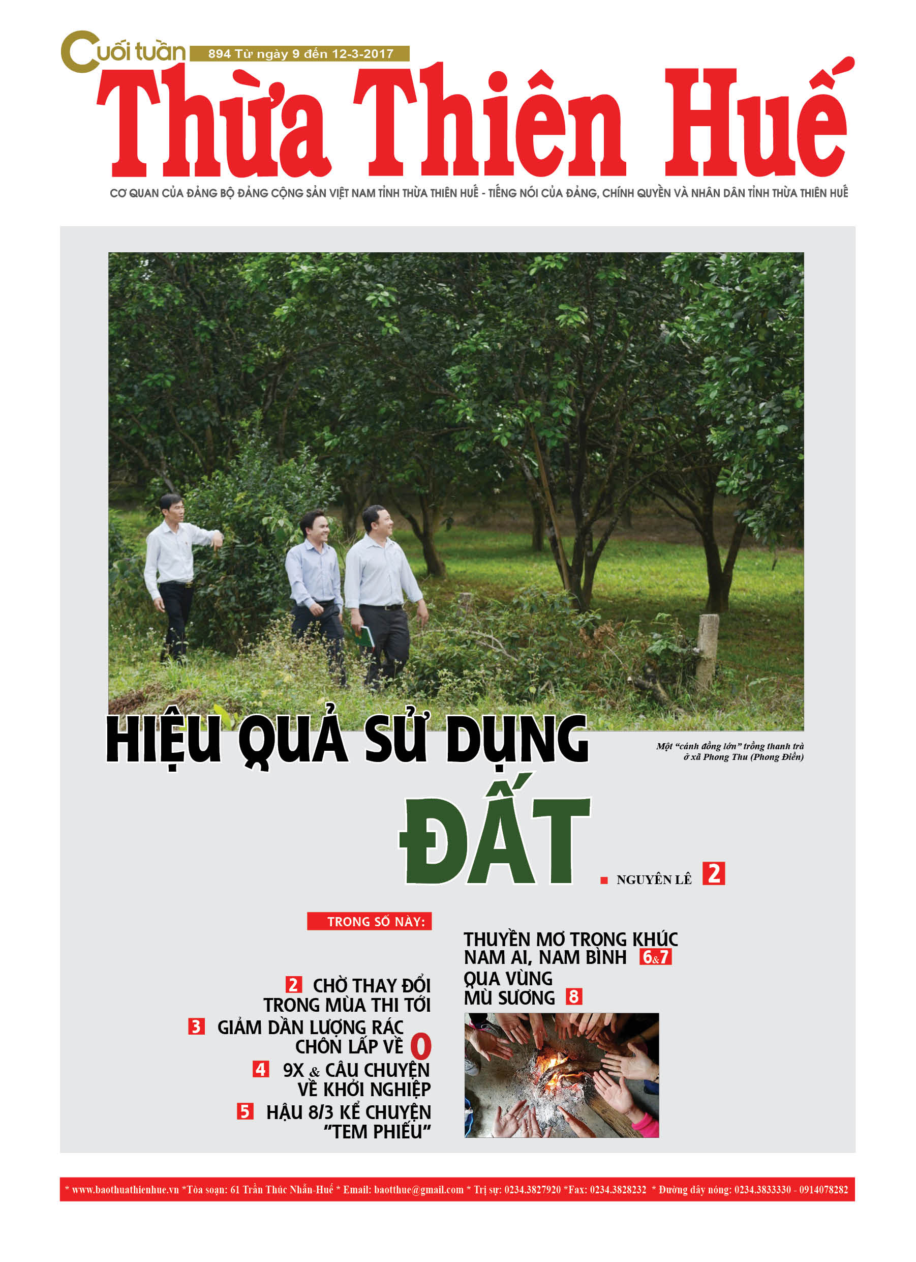 Cuối tuần, 09-03-2017