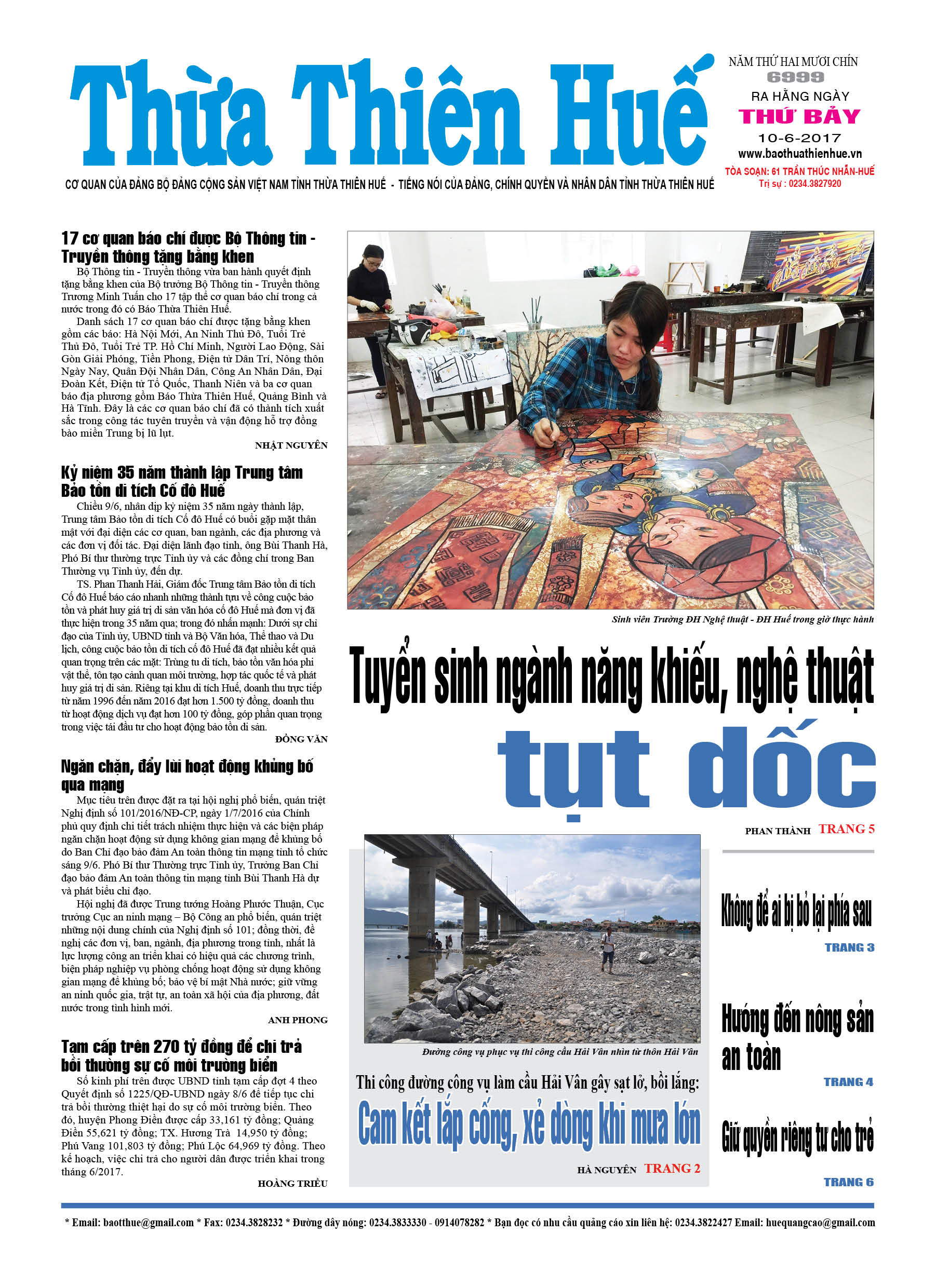 Thứ bảy, 10/6/2017