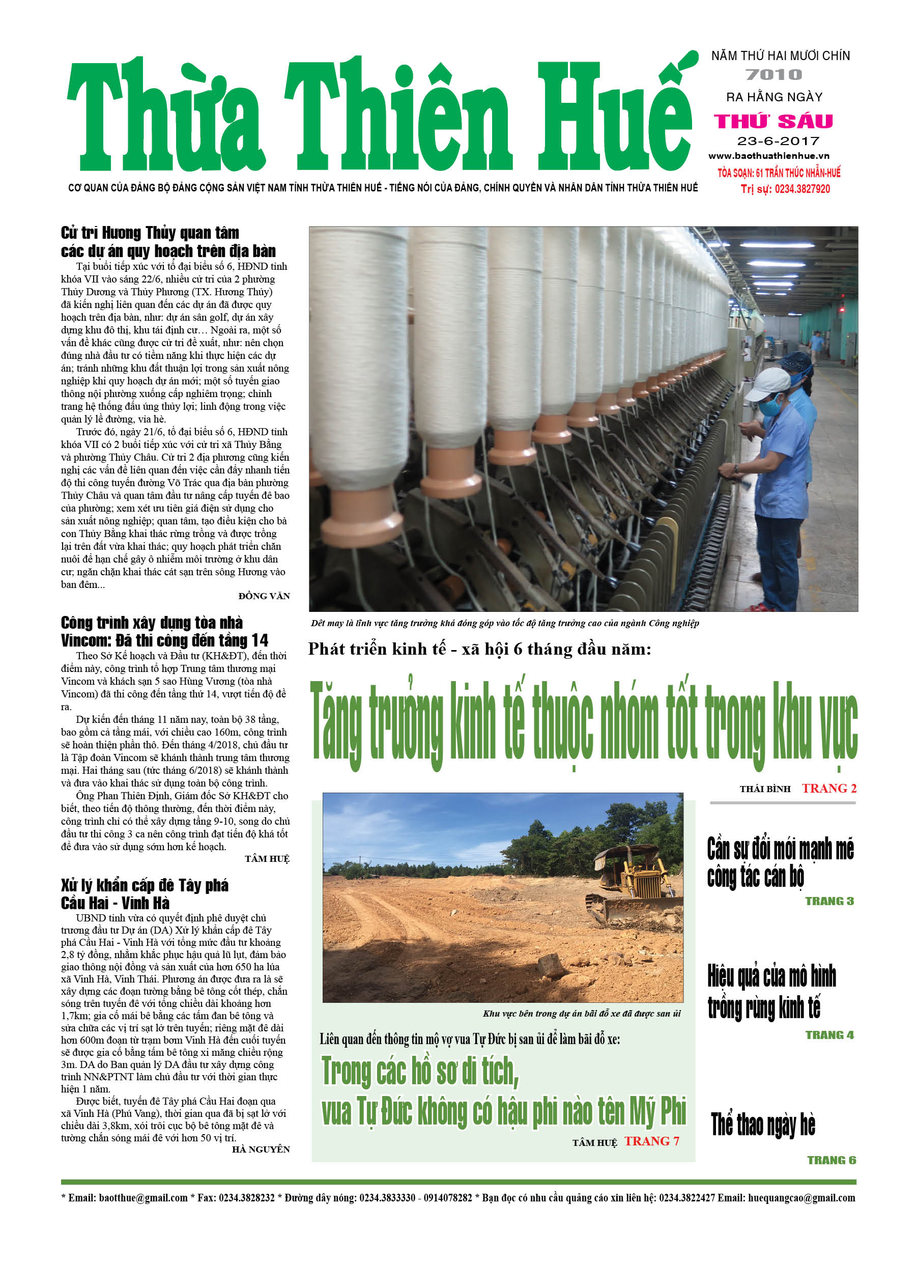 Thứ sáu, 23-6-2017