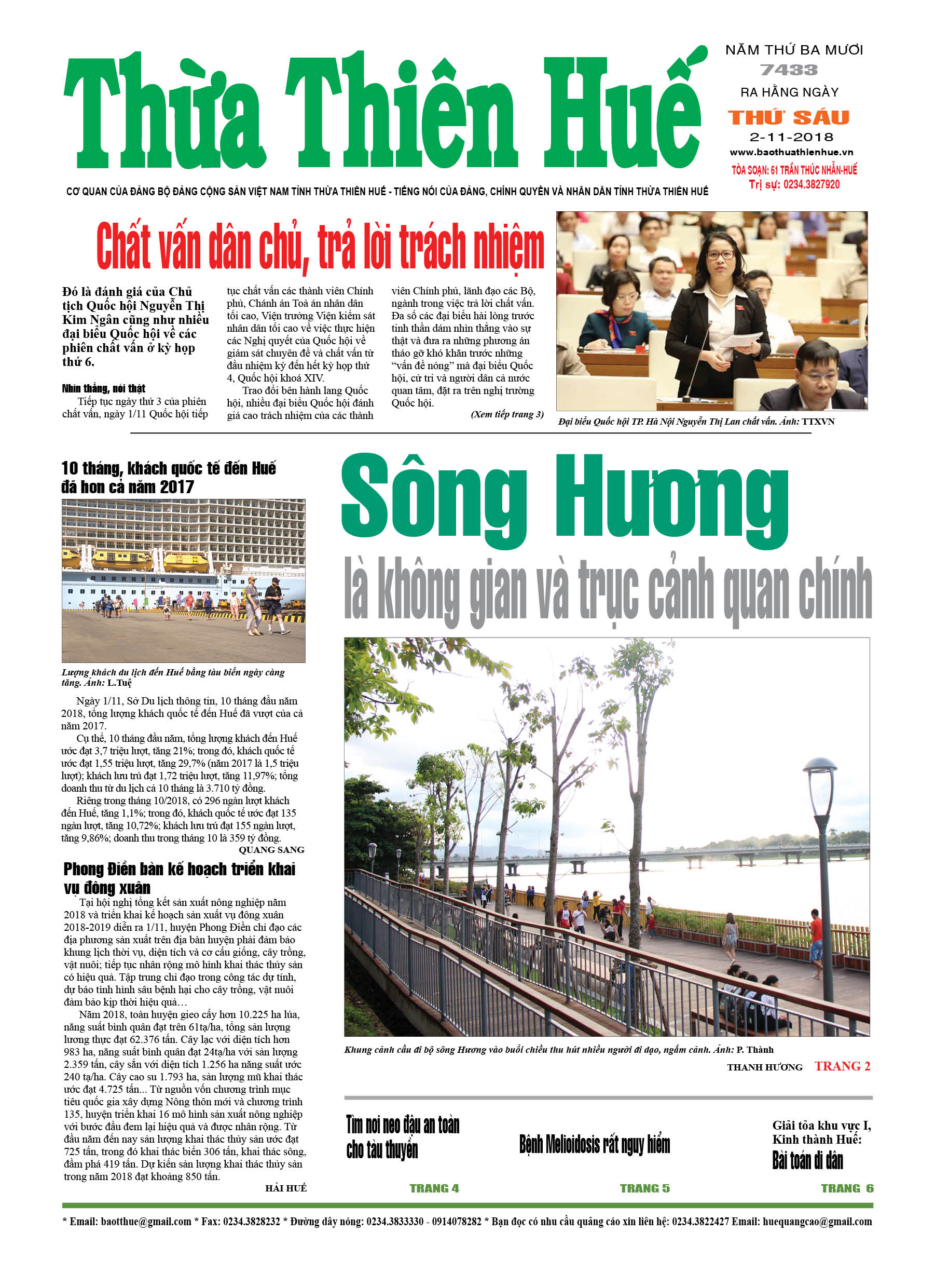 Thứ sáu, 2/11/2018