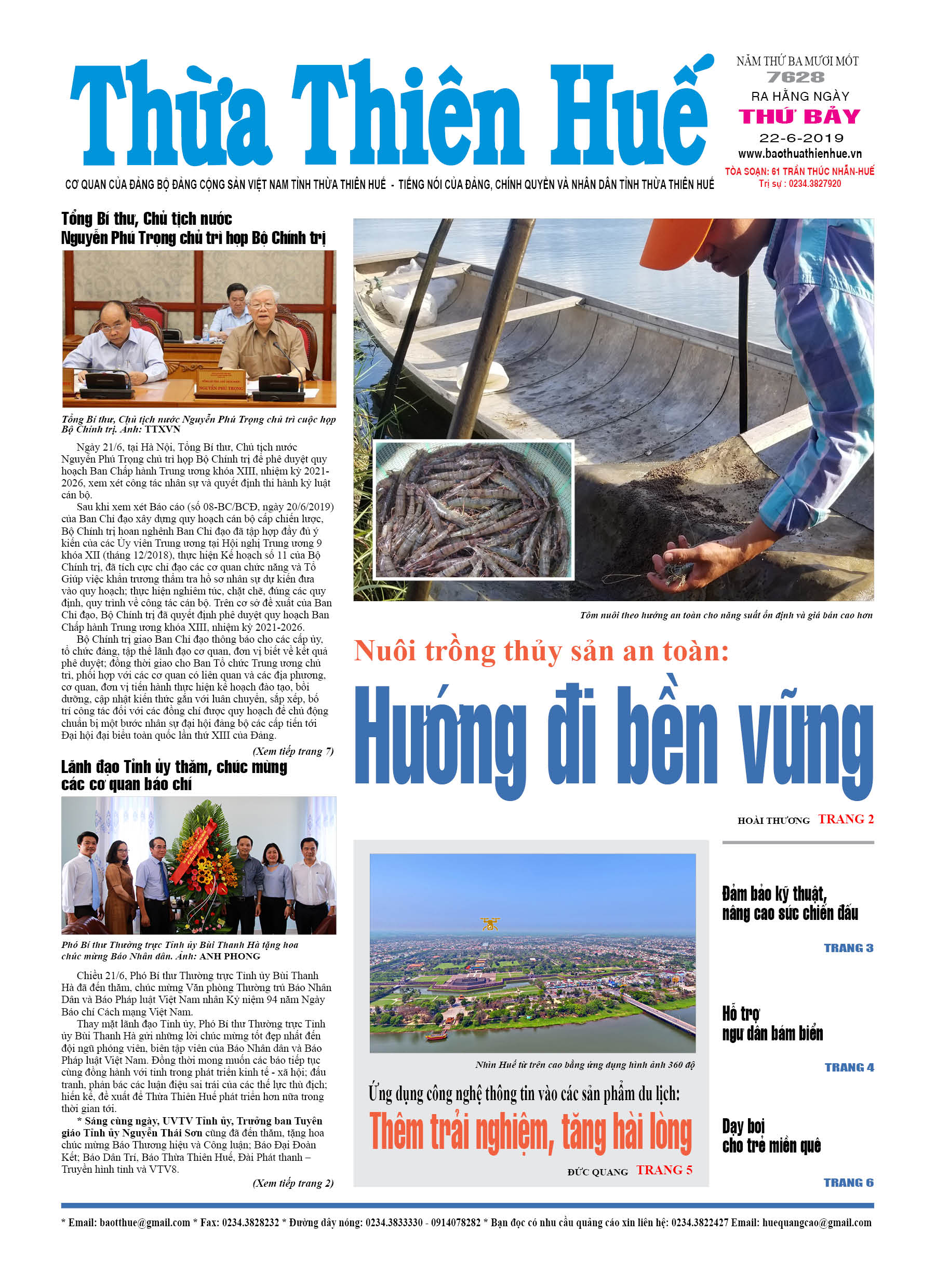 Thứ bảy, 22/06/2019