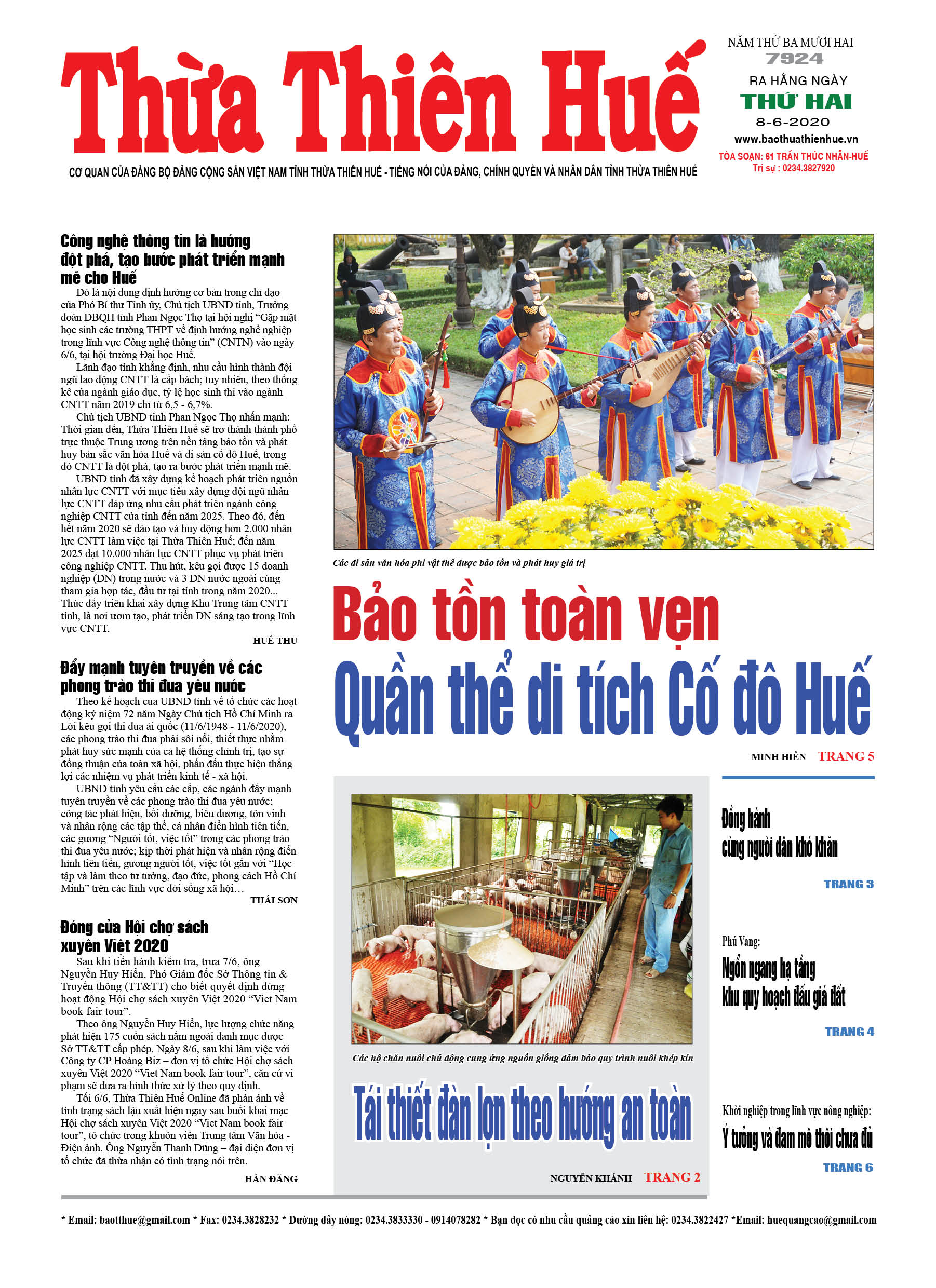 Thứ hai, 08/6/2020