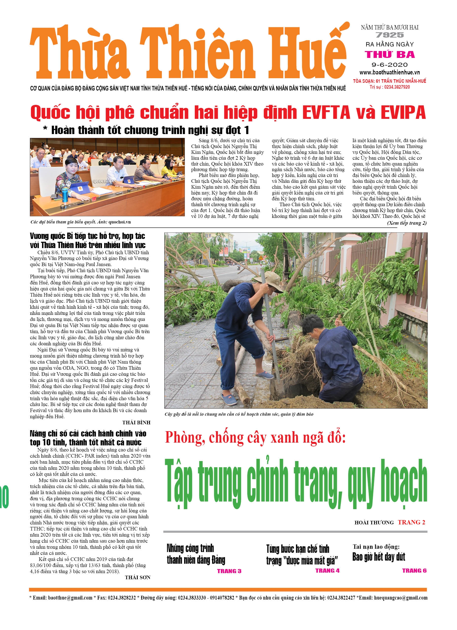 Thứ ba, 09/6/2020