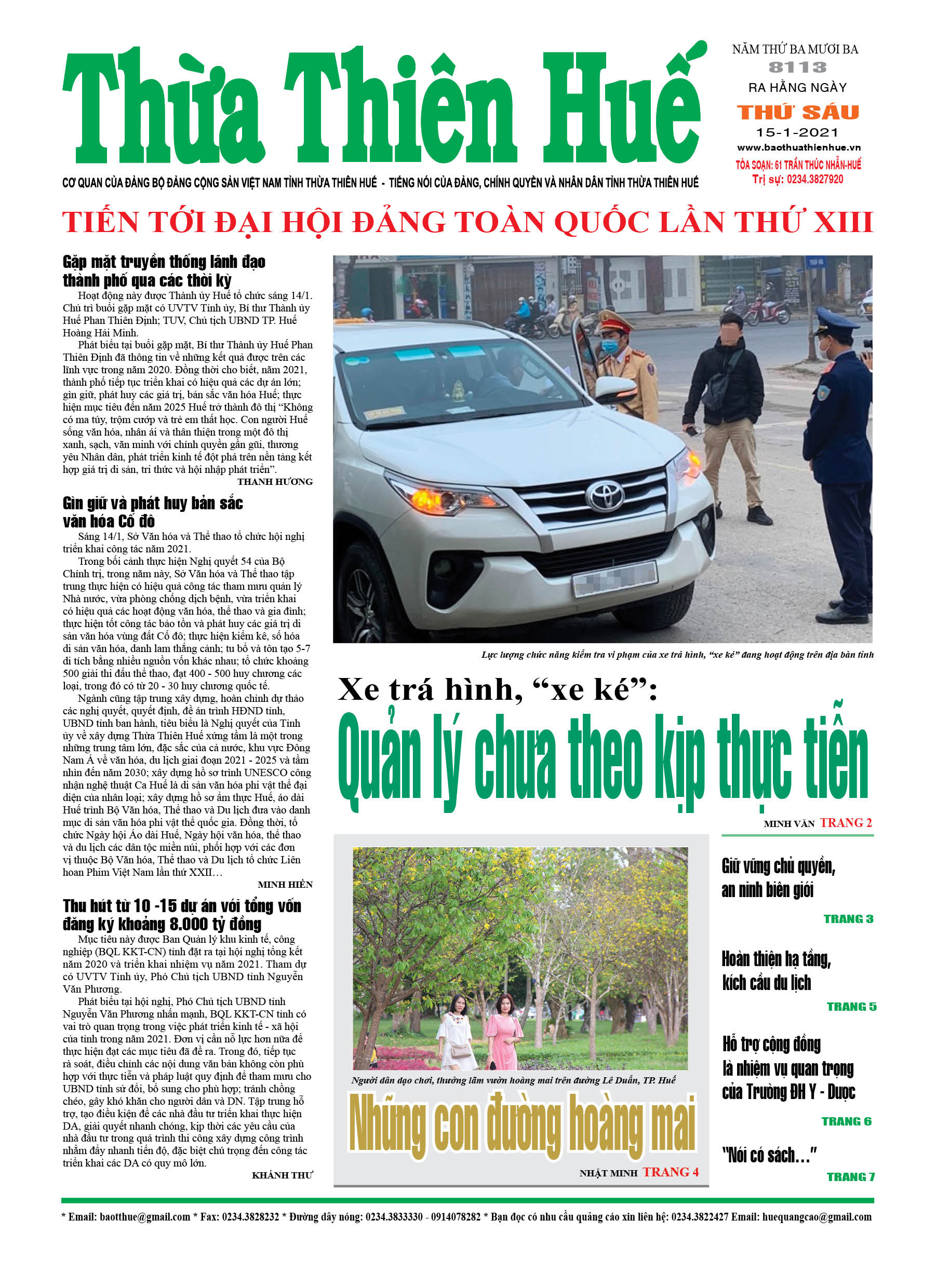 Thứ sáu, 15/1/2021