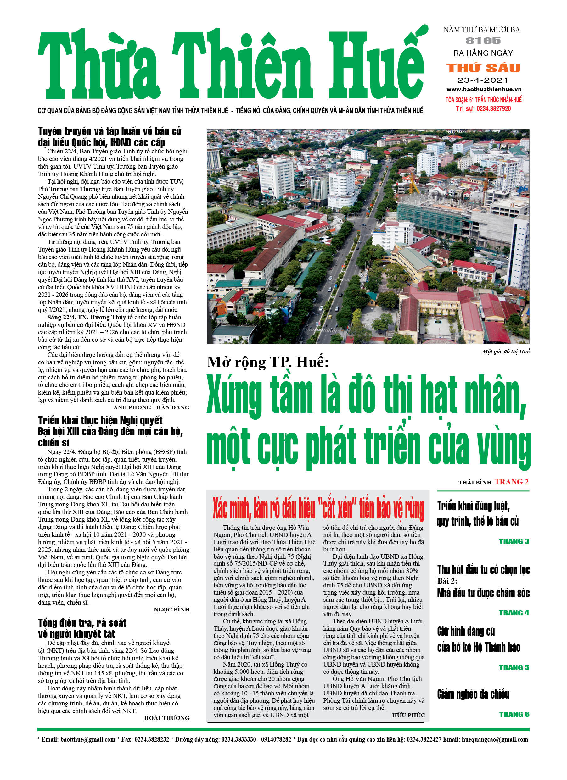 Thứ sáu, 24/4/2021