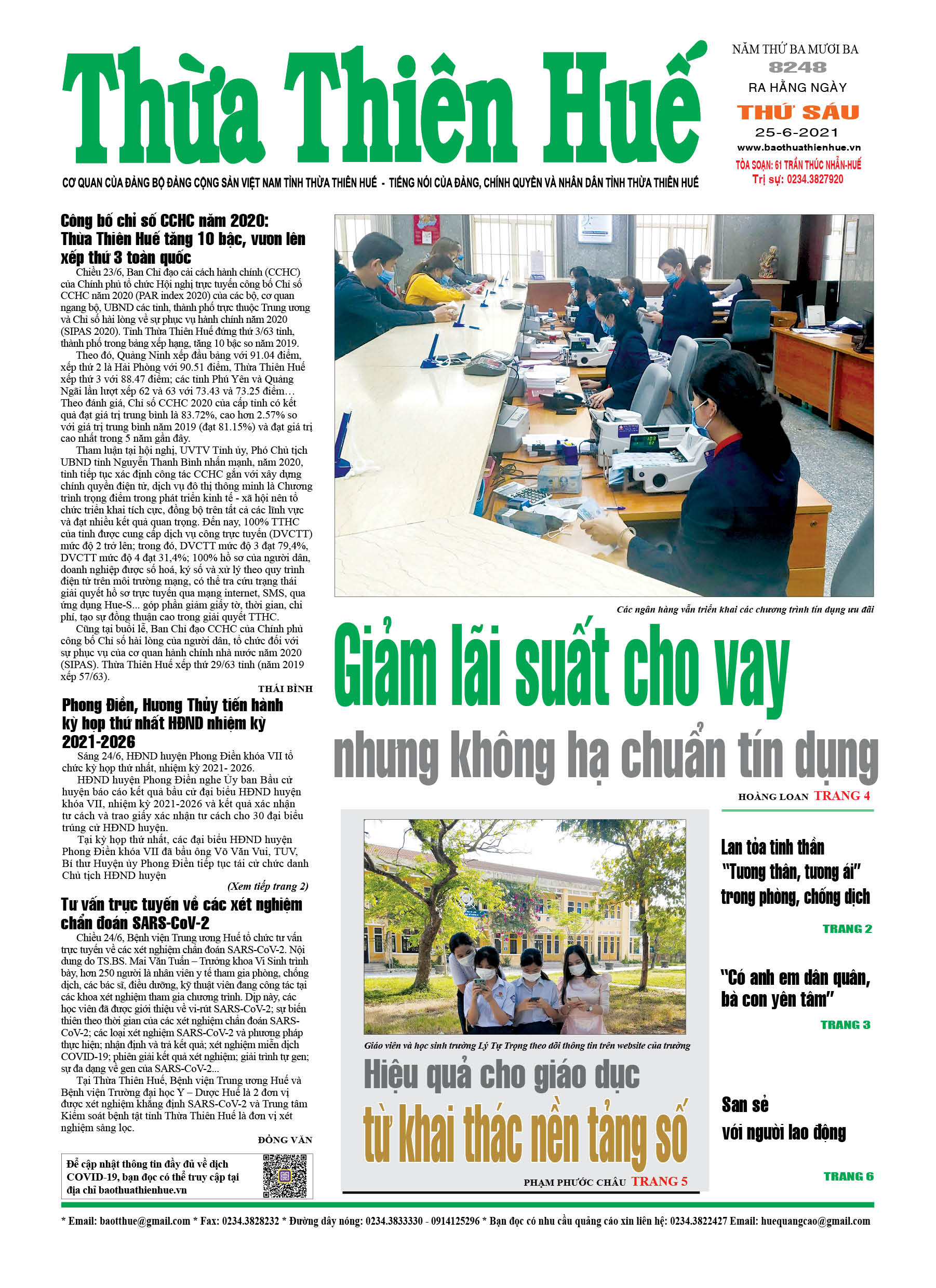 Thứ sáu, 25/6/2021