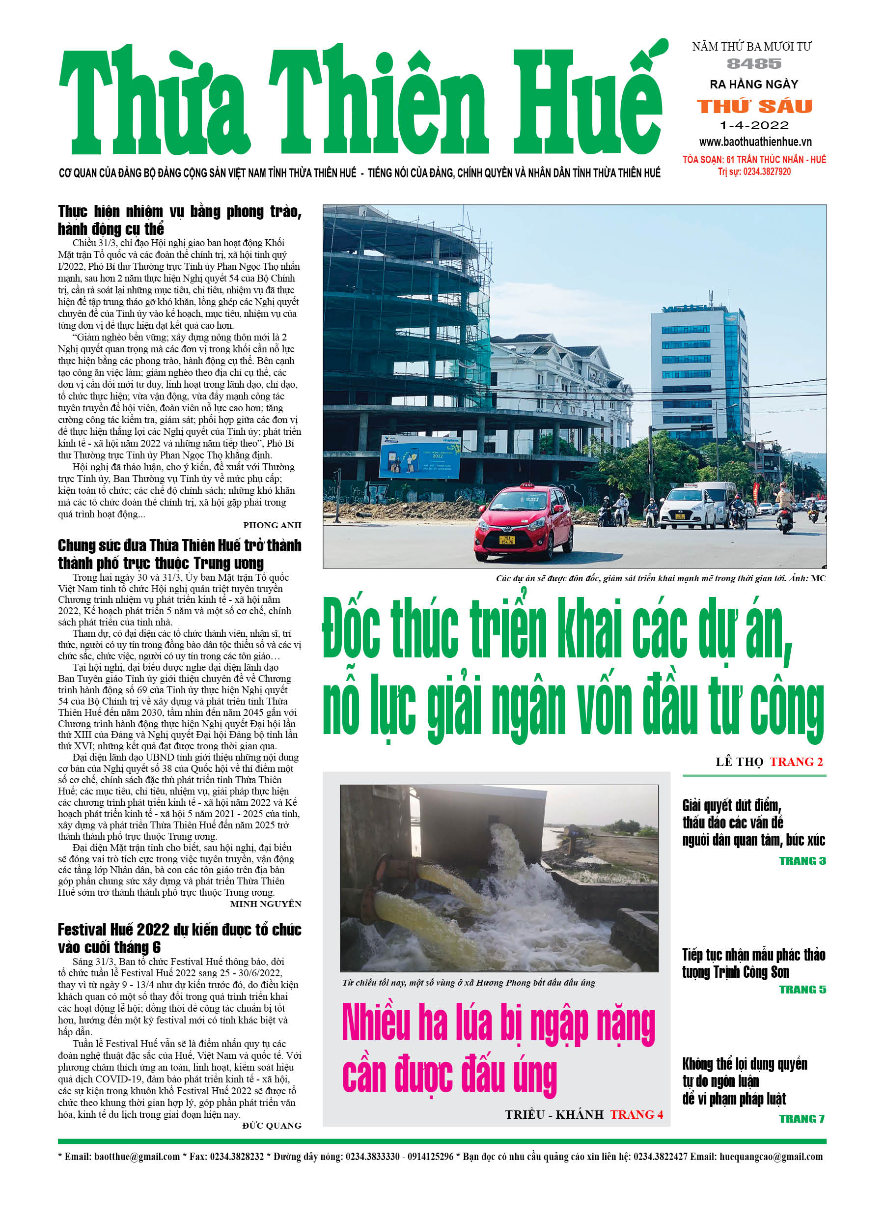 Thứ sáu, 1/4/2022