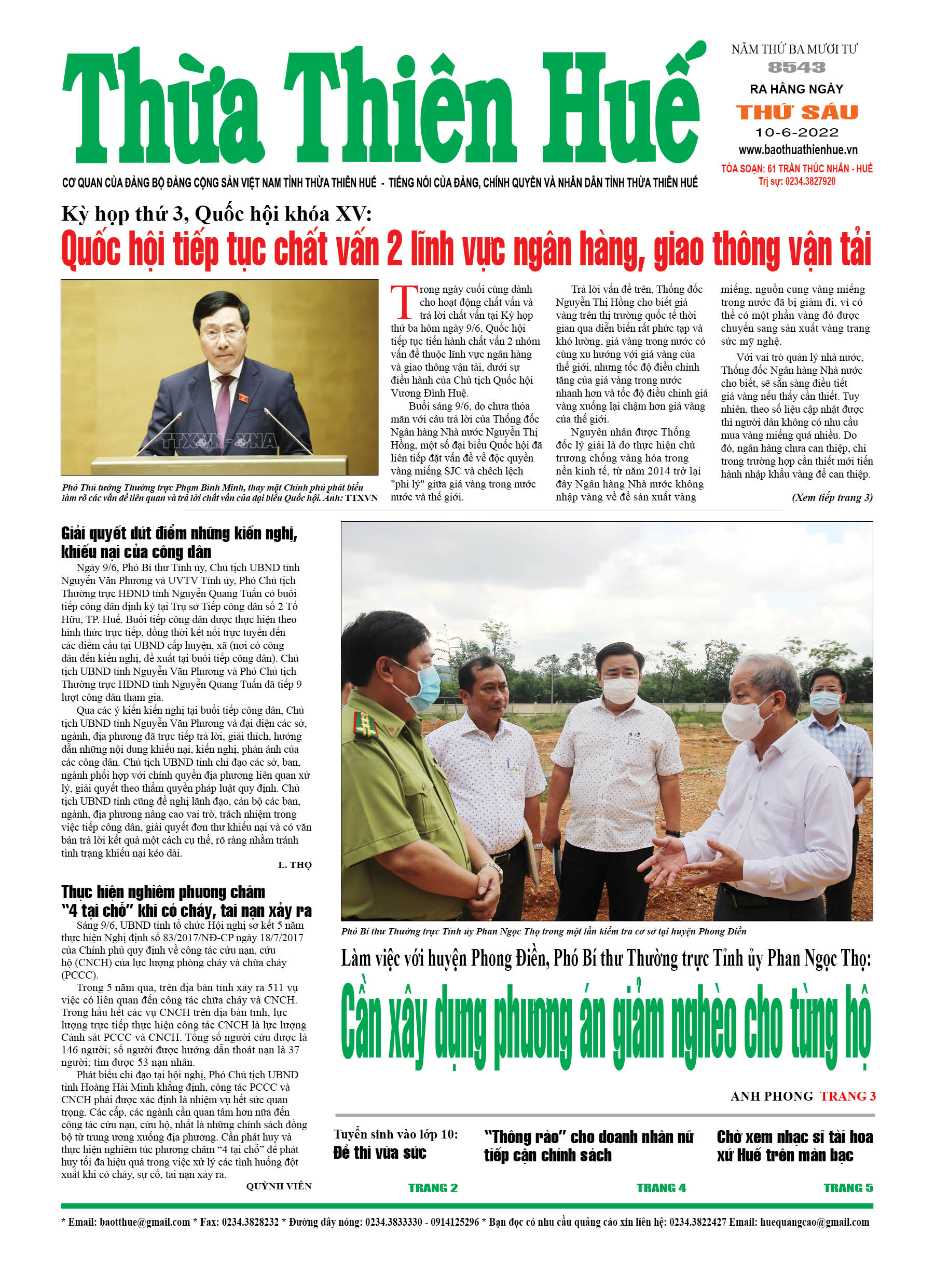 Thứ sáu, 10/6/2022