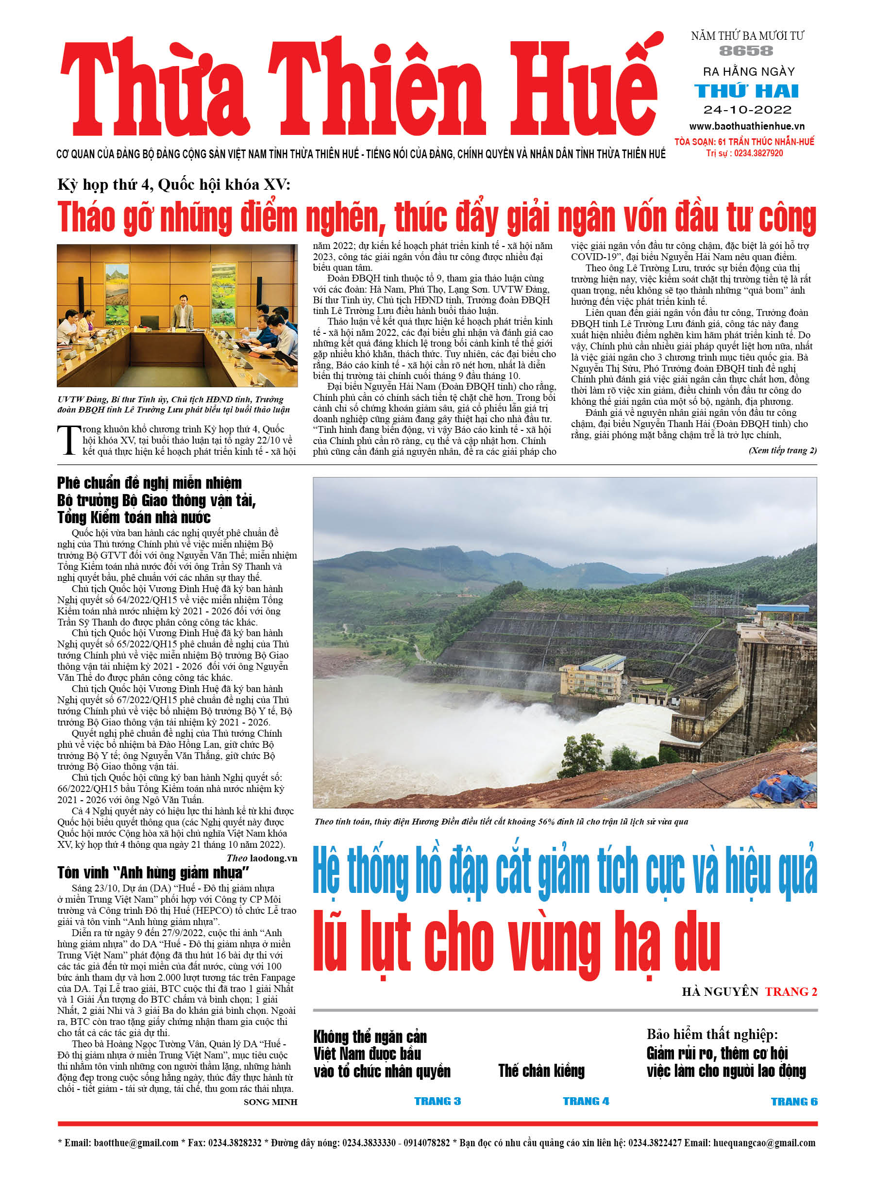 Thứ hai, 24/10/2022