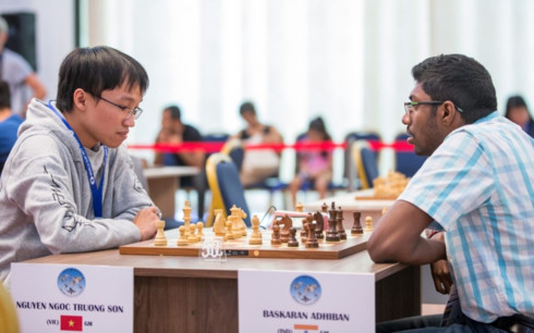 nguyen ngoc truong son dung buoc o cup co vua the gioi 2017 hinh 1