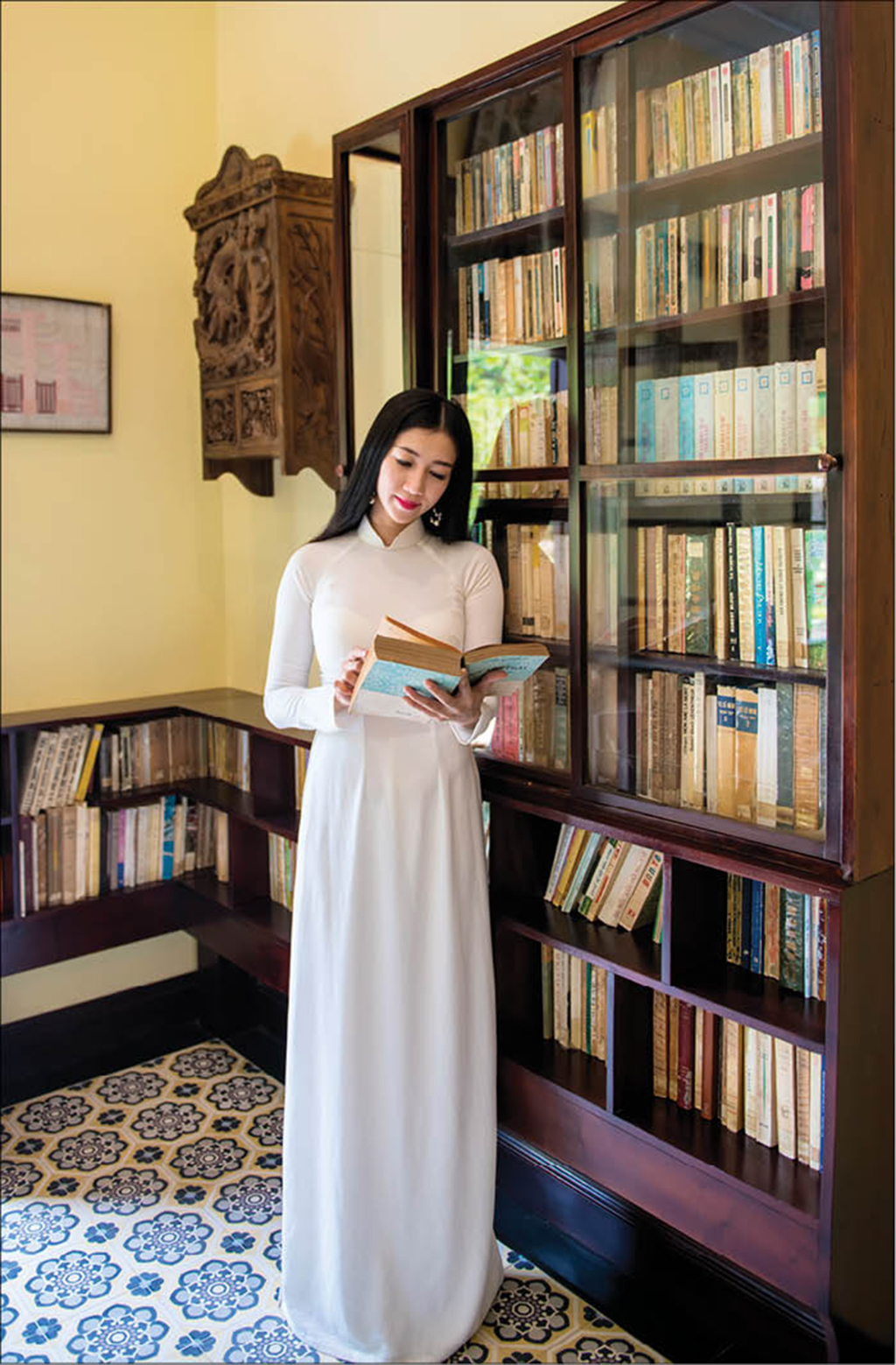 Thư viện được bảo tồn với những cuốn sách quý