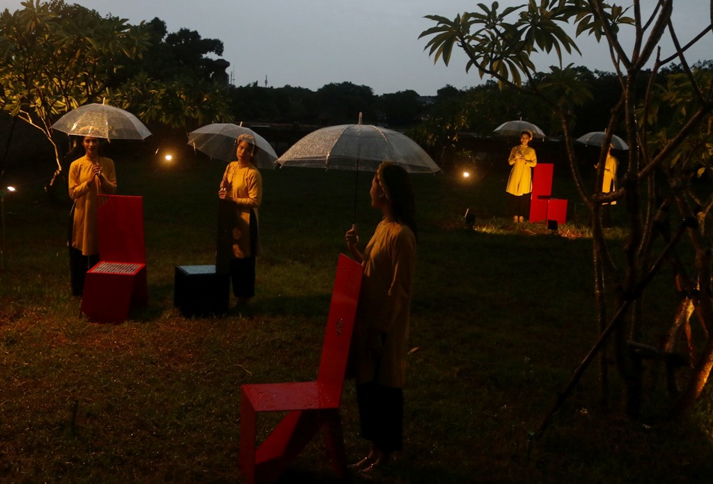 The space “Chair stories" by Le Thiet Chuong