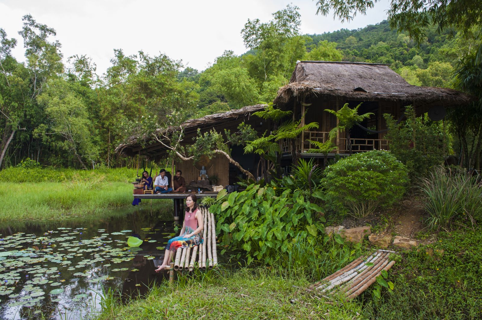 The scenery of the countryside makes visitors excited