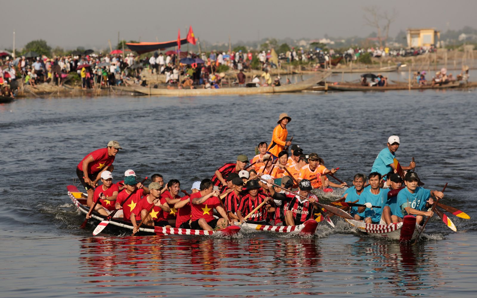 For the men’s team, there were 10 race laps
