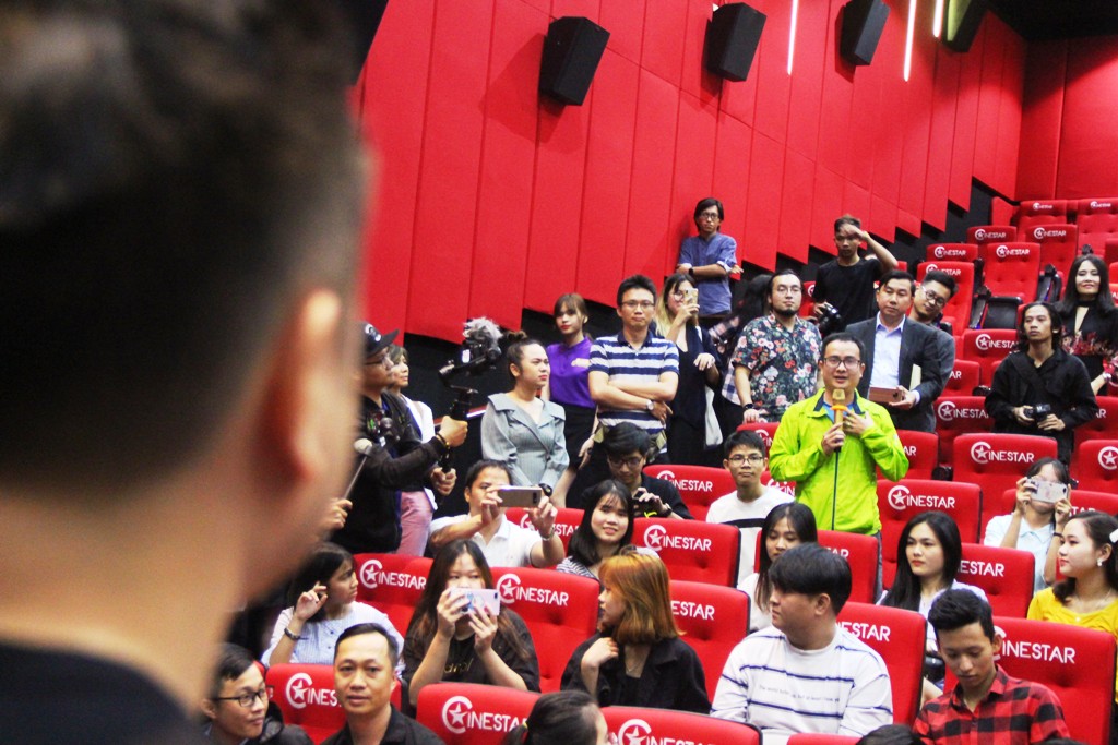 The film crew visited some cinemas to interact with the audience, where many questions were asked directly by the audience to the film crew, actors.