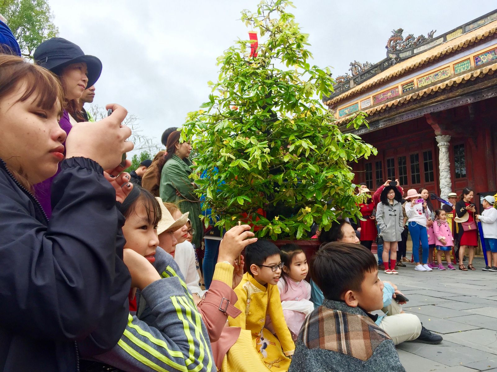 Not only adults but children also enjoyed the performances