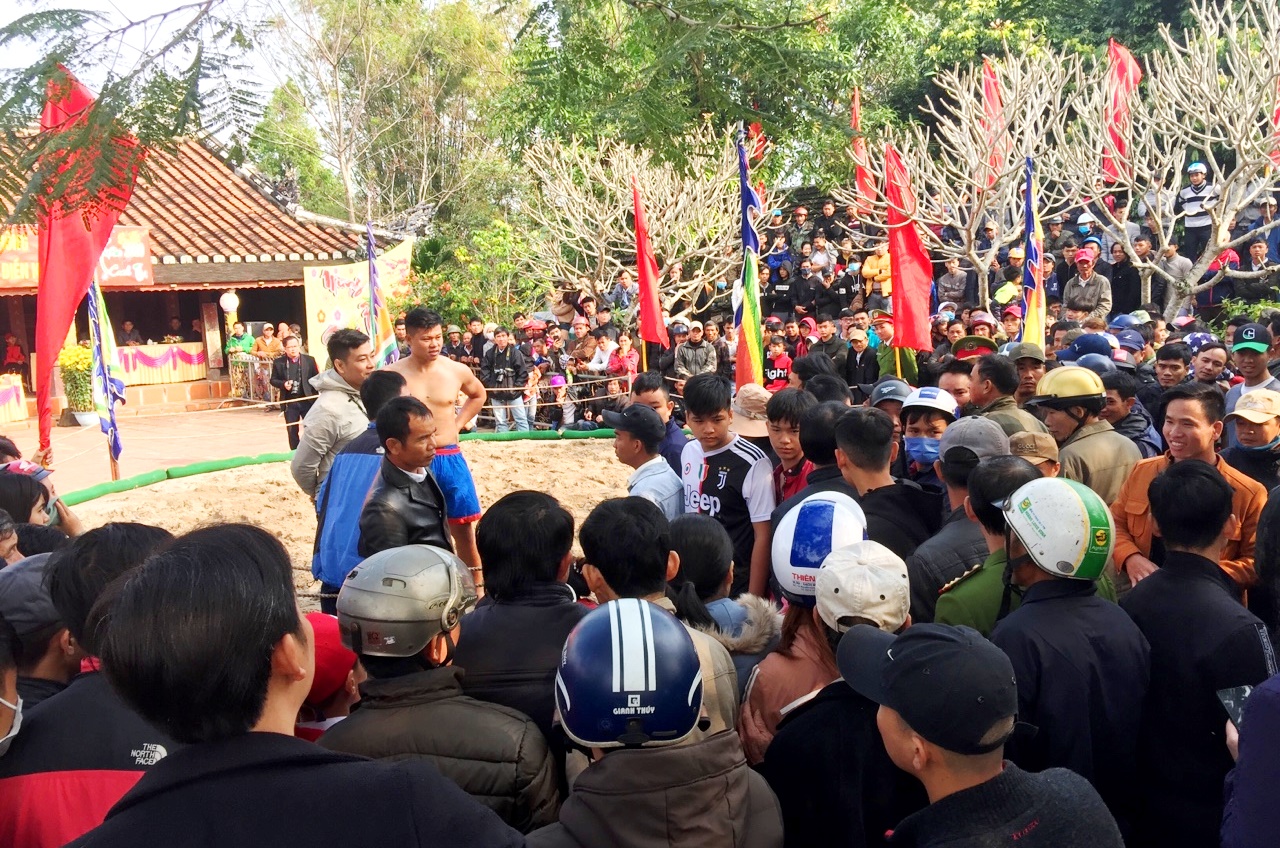 With its unique features, Thu Le wrestling festival has always attracted a great number of people