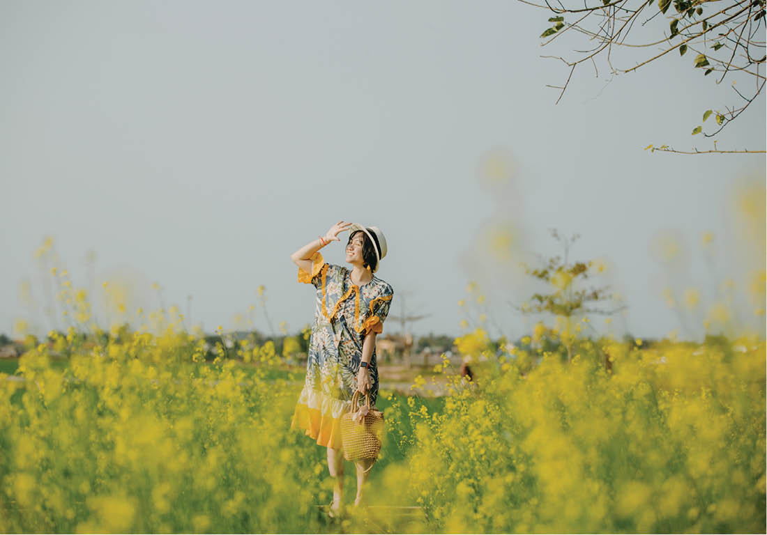 Rape flowers bother someone’s mind 