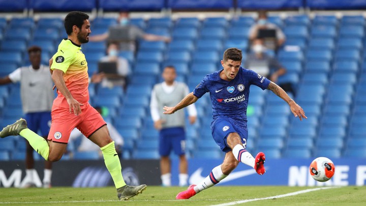 Đoàn quân của HLV Frank Lampard là những người làm chủ trận đấu