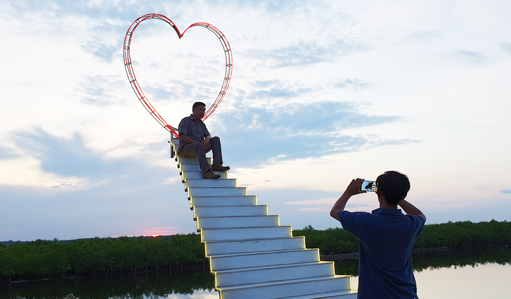 Taking photos at 