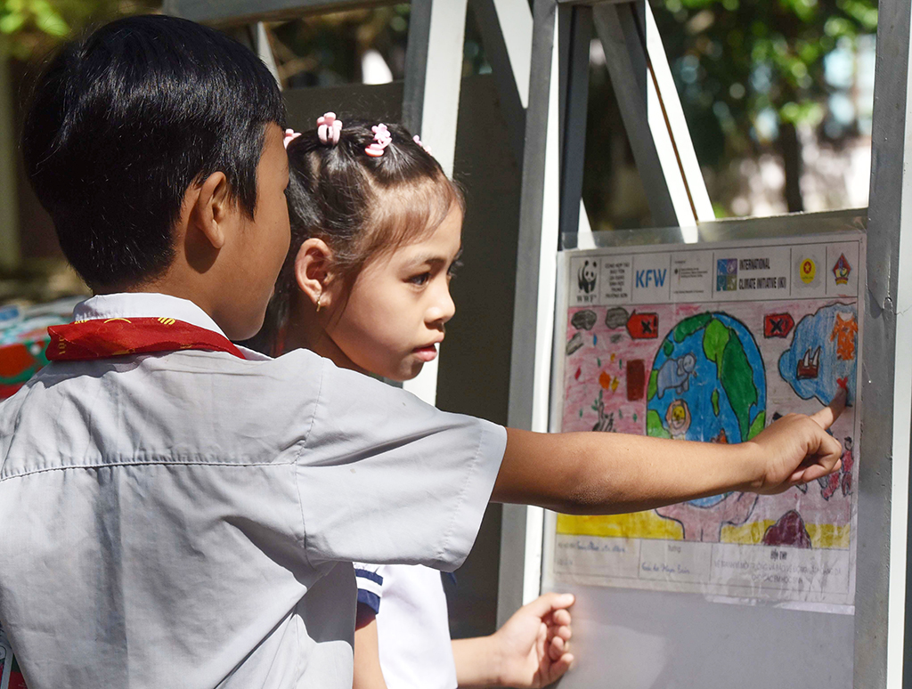 The significant paintings of the children