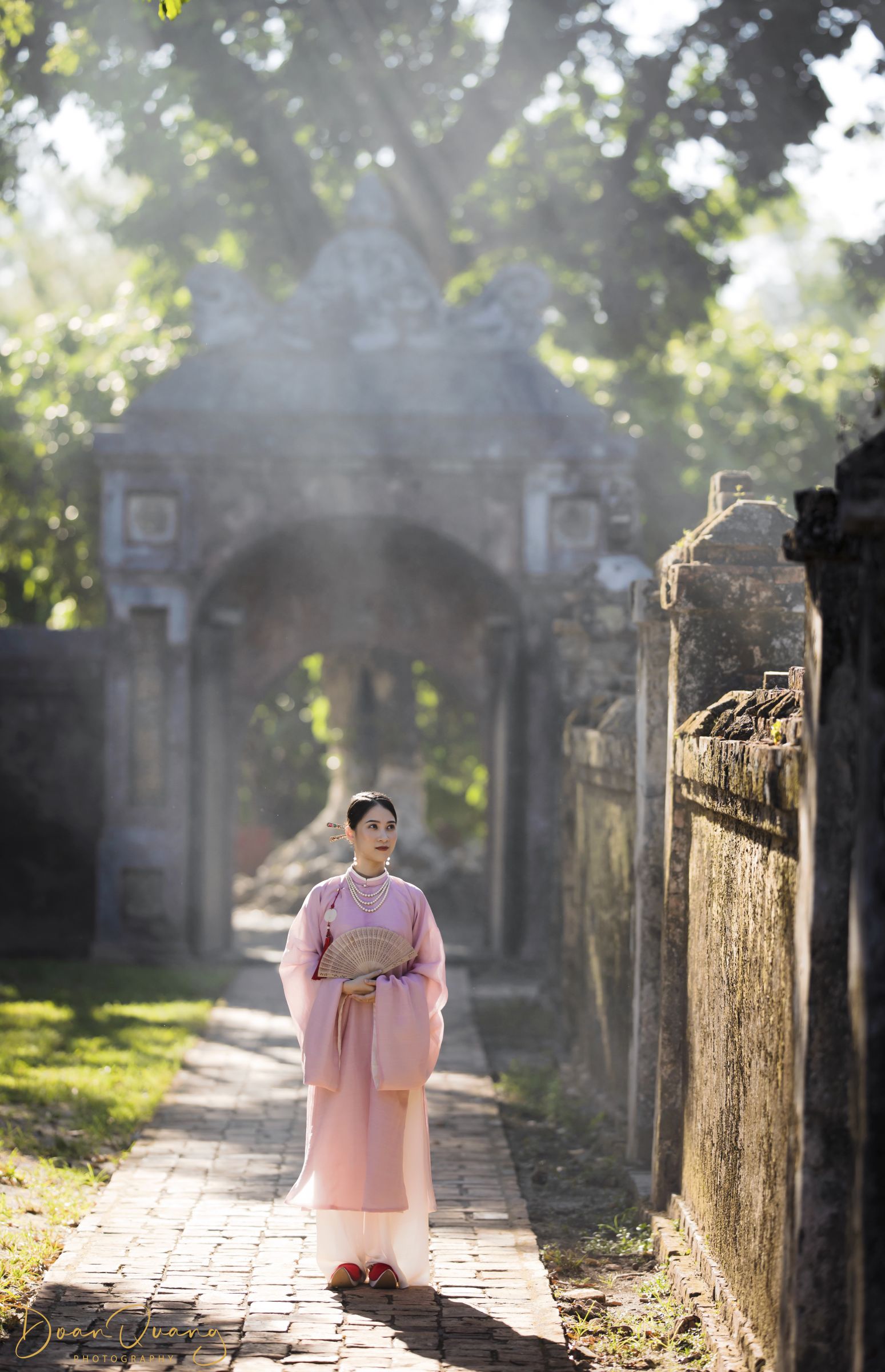 In a palace at Tu Duc tomb