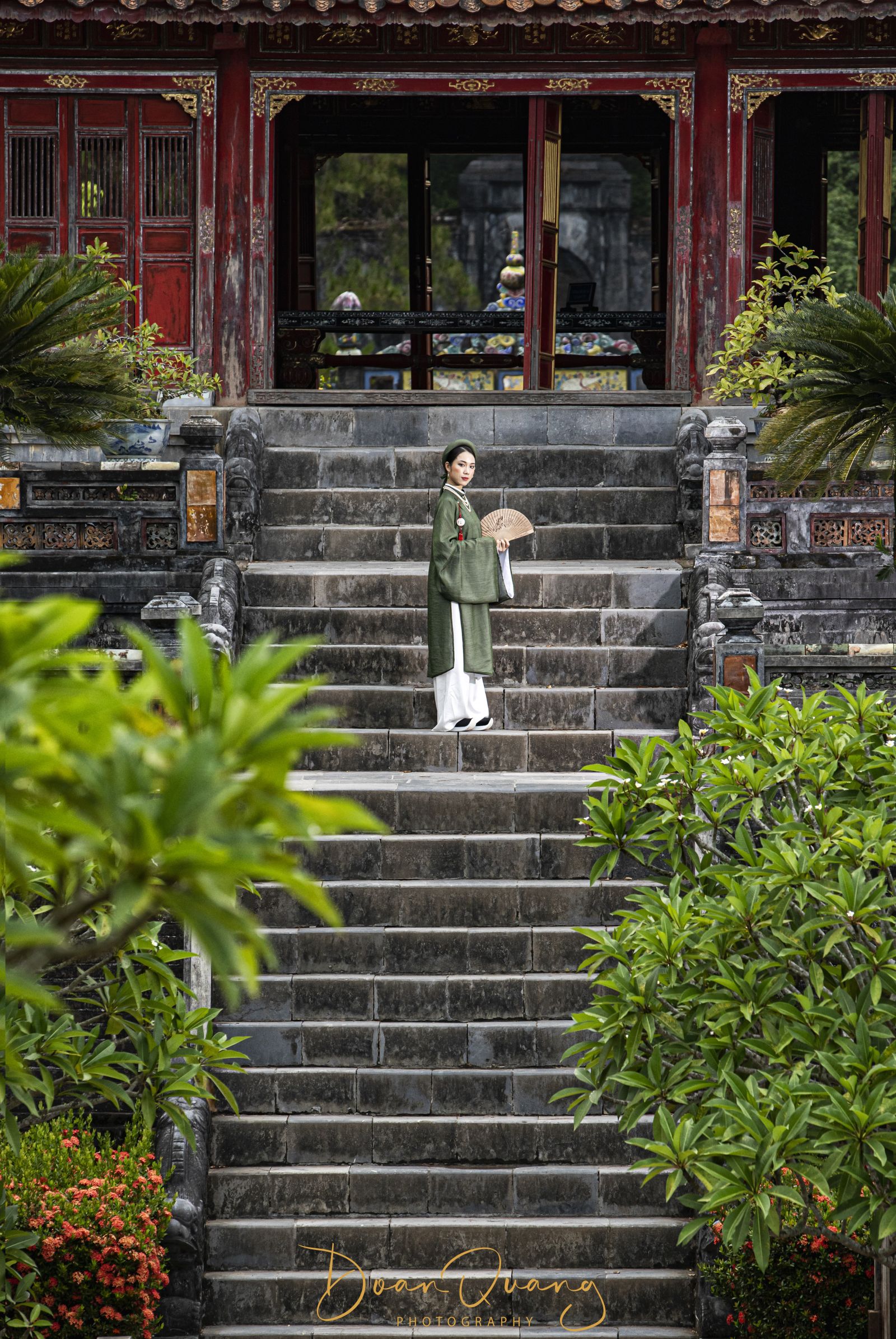 Minh Lau building at Minh Mang tomb