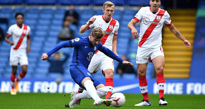 Werner cần mẫn săn bàn cho The Blues- Ảnh Internet