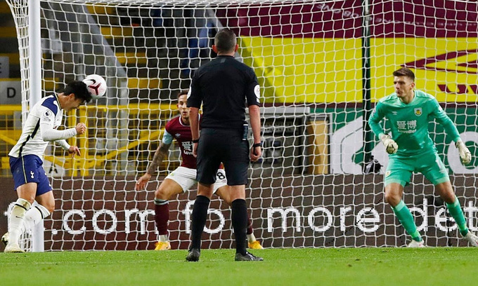 Son ghi bàn ở phút 76- Ảnh Internet