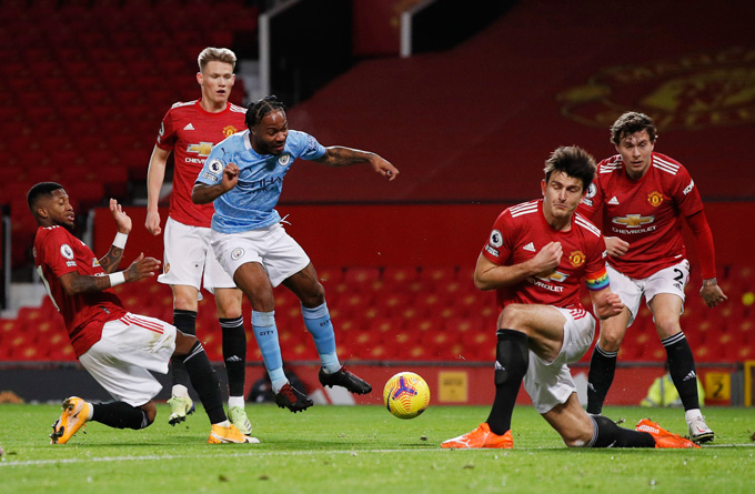 Hàng thủ thi đấu tập trung giúp M.U kiếm được 1 điểm trước City
