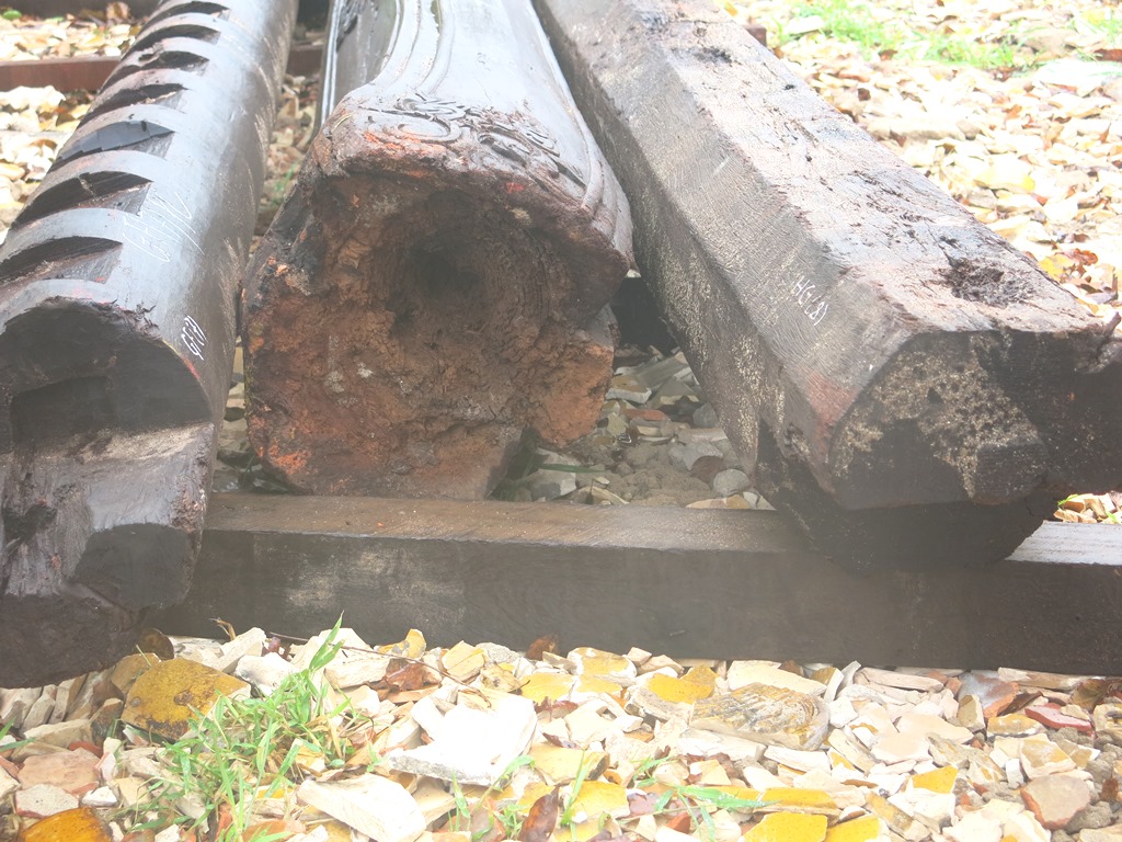 Damage assessment will be applied to rotten pillars to come up with solutions to restore and replace