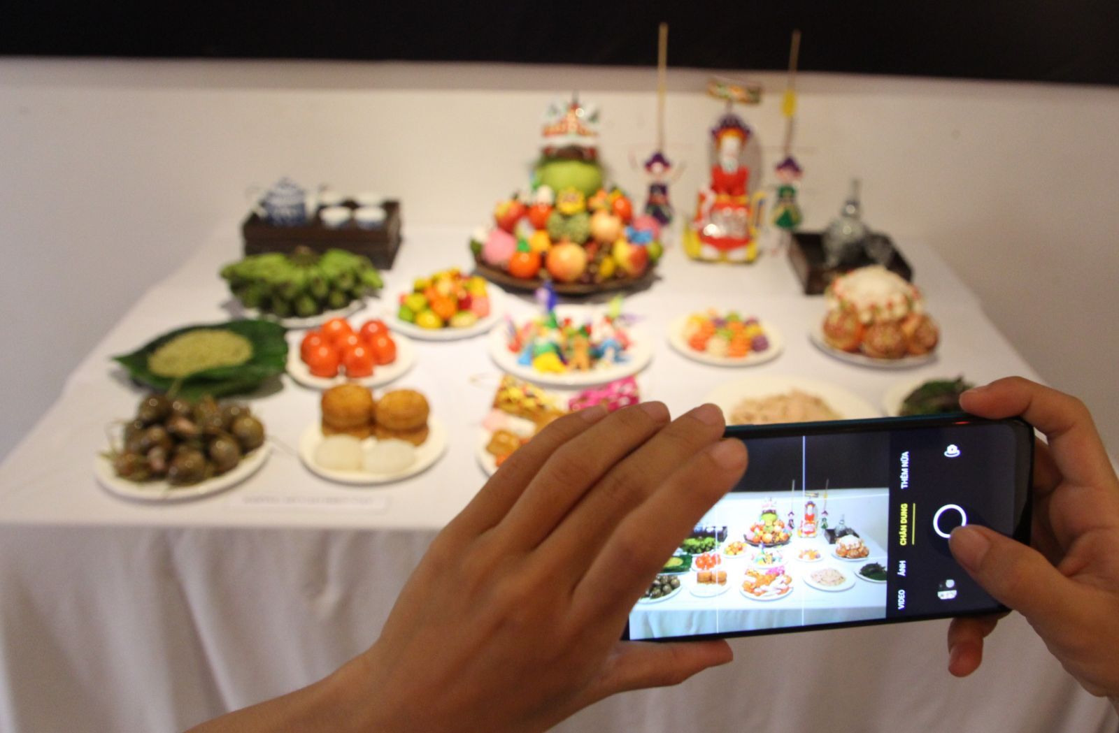 Many visitors taking photos as a way of preserving their past childhood