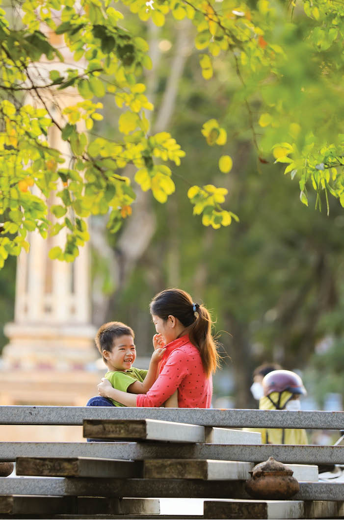 A gentle and peaceful Hue in the Autumn days