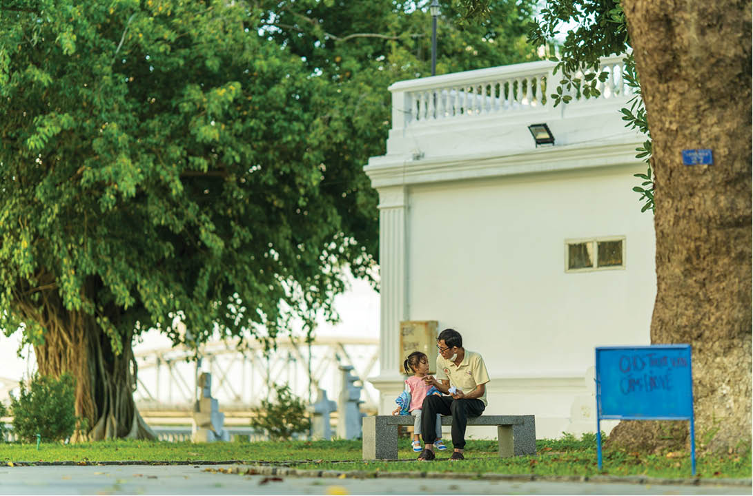 A gentle and peaceful Hue in the Autumn days