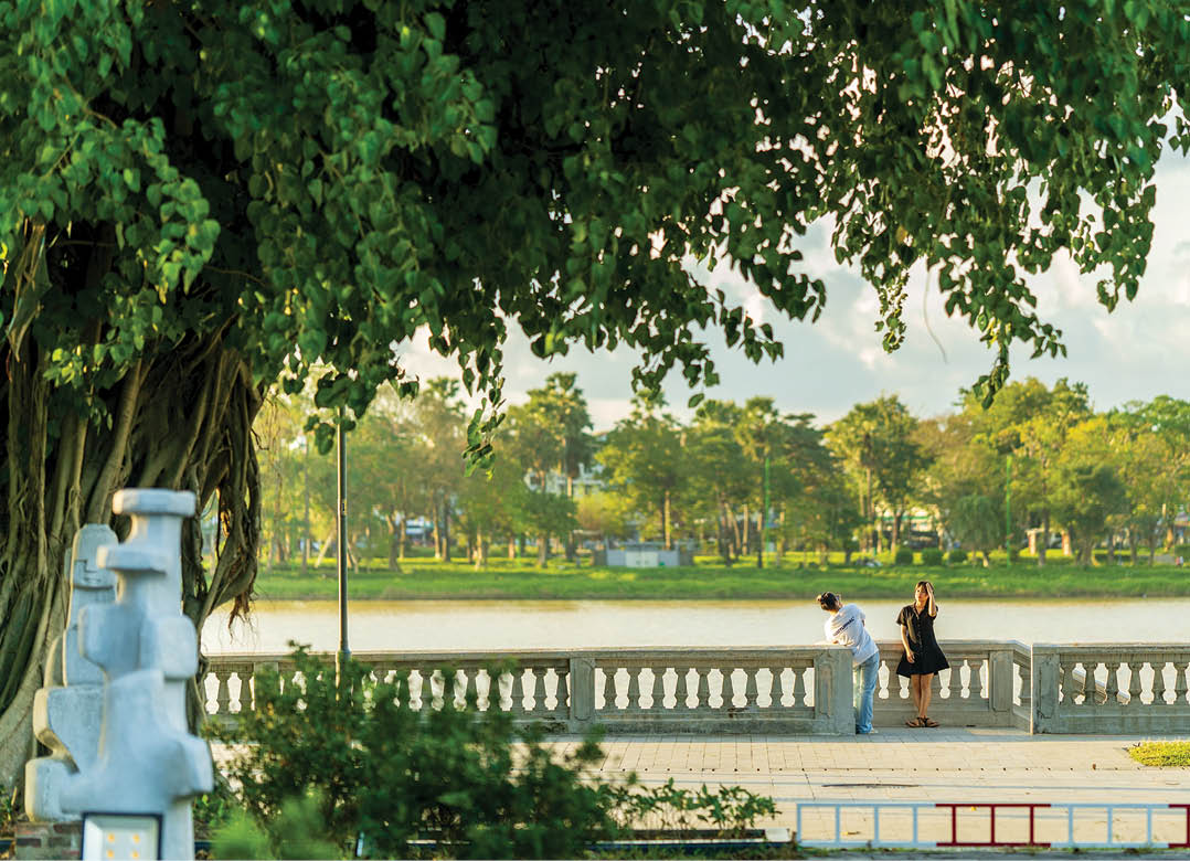 A gentle and peaceful Hue in the Autumn days