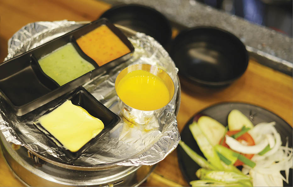 Sauce, cheese, and salted egg sauces