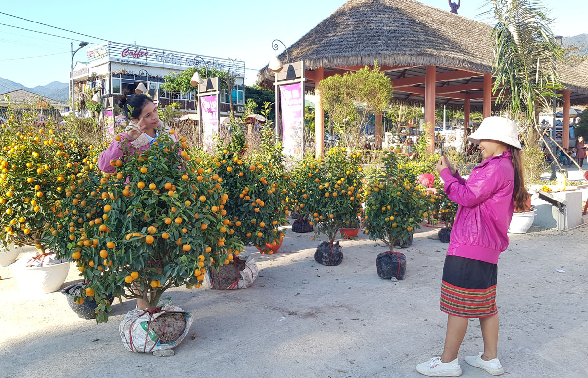 Shoppers taking chances to “check in” when going to the fair