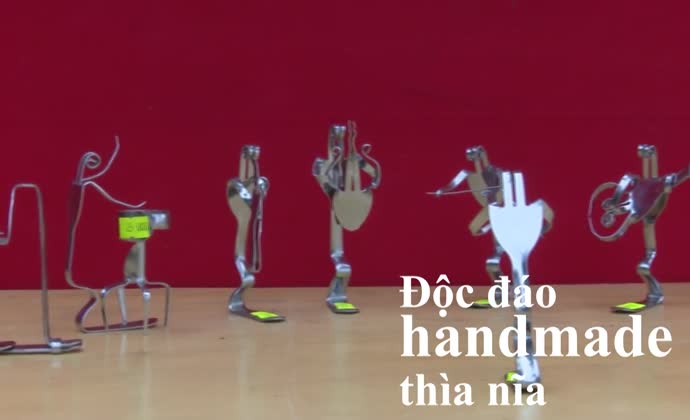 Độc đáo handmade thìa nĩa