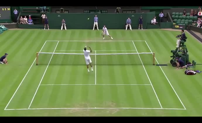 10 pha ghi điểm tennis hài hước nhất