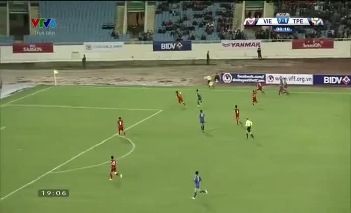 Lượt về vòng loại World Cup 2018: Việt Nam 4 - 1 Đài Loan