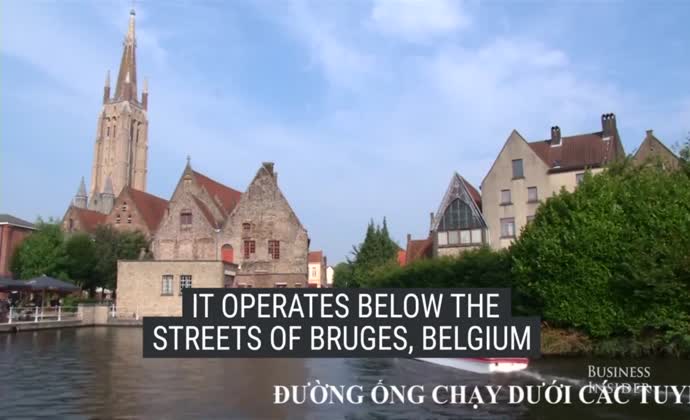 Khám phá đường ống dẫn bia đầu tiên trên thế giới của Bỉ
