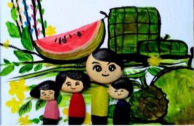 Ngộ nghĩnh tranh đá cuội