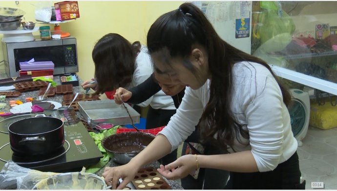 Chocolate handmade cho nửa yêu thương