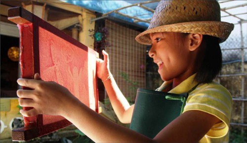 Một tác phẩm chính tay một em nhỏ hoàn thành