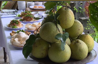 Delicious dishes from thanh tra grapefruit