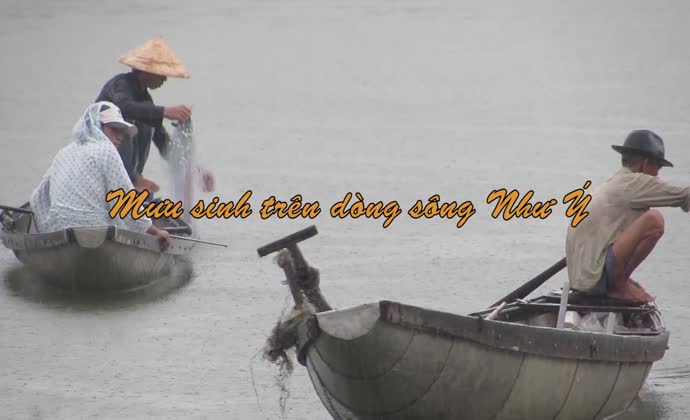Mưu sinh trên sông Như Ý