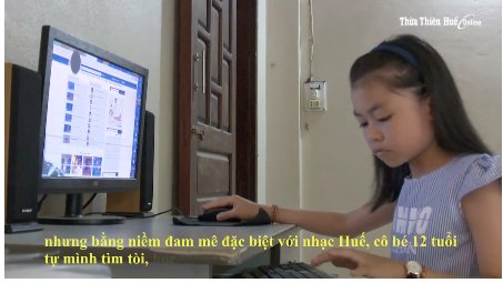 Quỳnh Nhi - giọng ca nhí hát nhạc Huế đốn tim người nghe