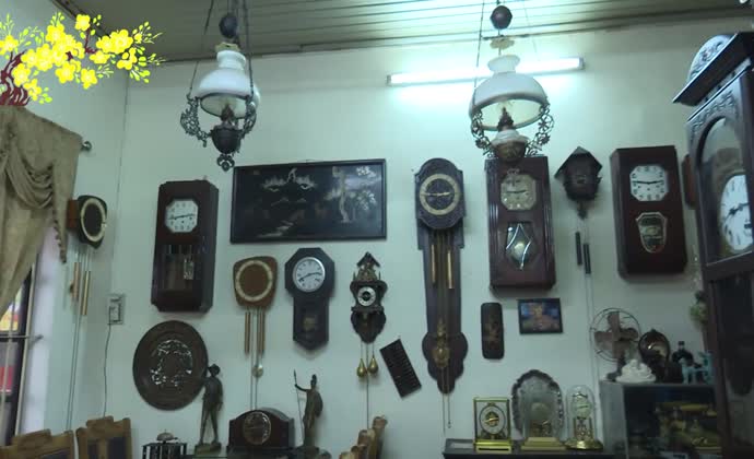 Độc đáo đồng hồ cổ