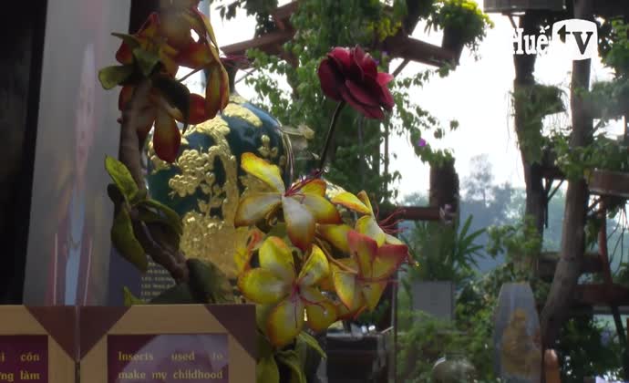 Tinh tế nghệ thuật điêu khắc bằng chỉ