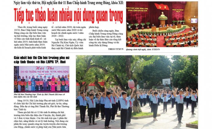 Tin tức thời sự trong ngày sẽ có trên Báo Thừa Thiên Huế số 7722